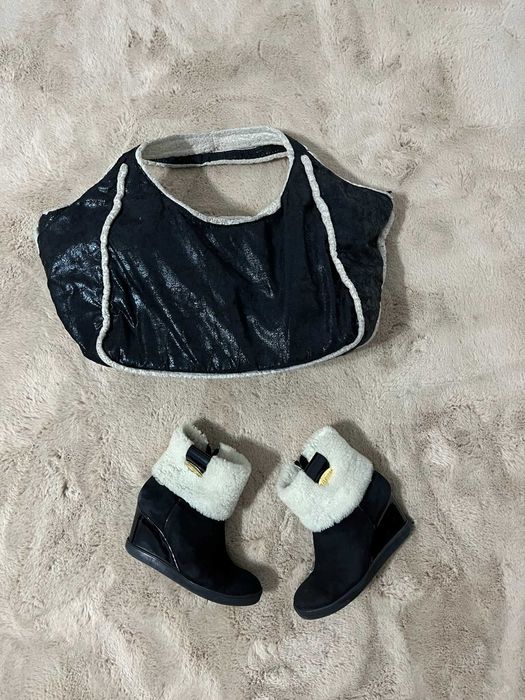 Botine bleumarin din Italia, marimea 37