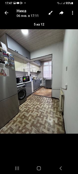 Продаётся 4/4/4  Себзар  массив. Вторичное жильё.  Хорошее состояние.