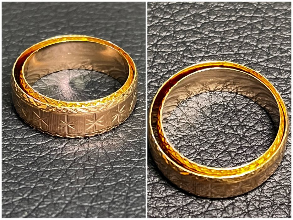 Златни халки негравирани zlaten prasten gold 585 14 карата пръстен