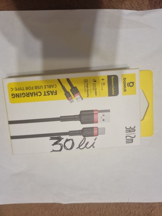 Cablu de incarcare telefon USB - USB C