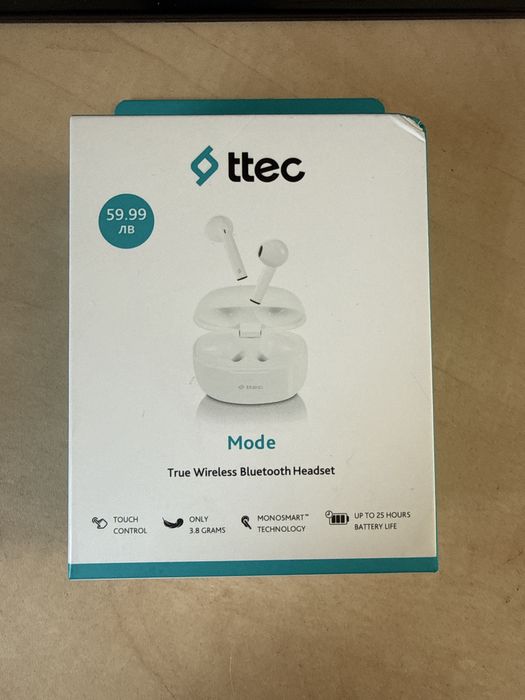 Слушалки bluetooth, отличен звук