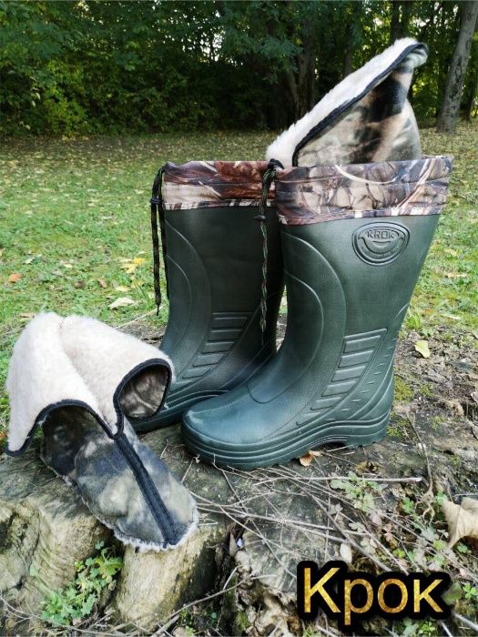 Зимни Украински Ботуши Крок с Термо Чорап