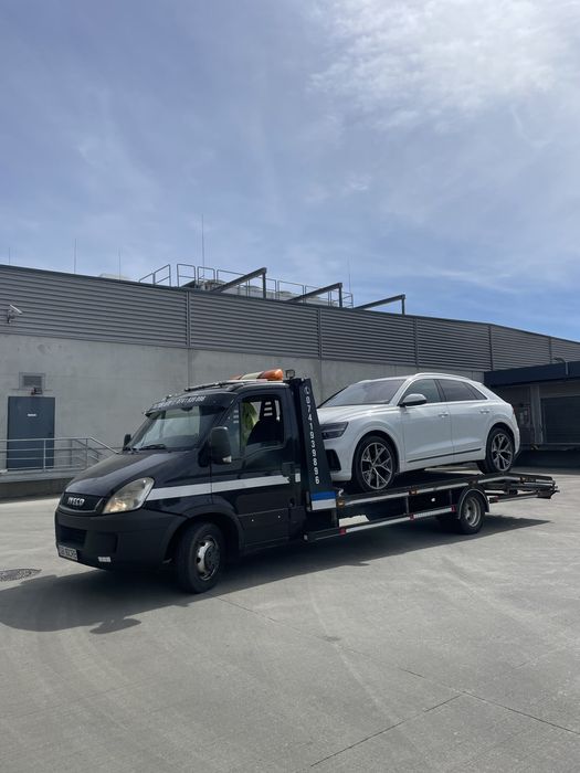 Tractari Auto Sibiu Asistenta Rutiera A1 Platforma Transport Utilaje
