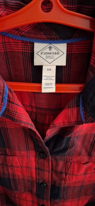 Женская рубашка в клетку