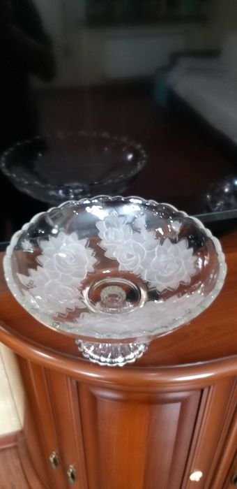 вазы для фруктов хрусталь