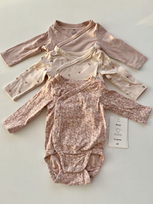 Lot fetite H&M, nou nascut 0-3 luni