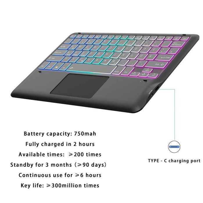 Husa cu tastatura pentru Galaxy Tab9