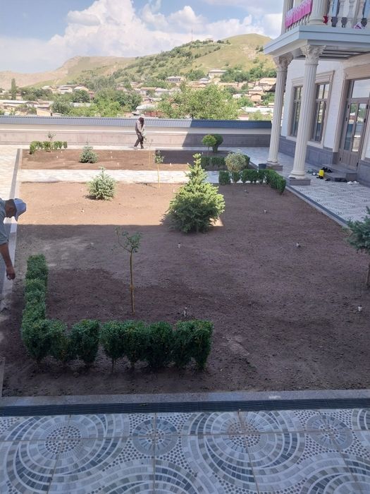 Gazon ekish archa kesish ishlar lanshaftni dizayin ishlar bazaramiz