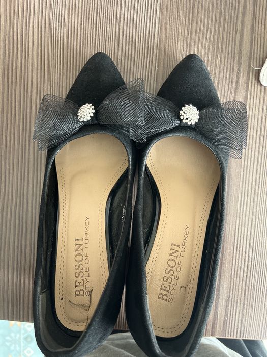 Туфли женские черные