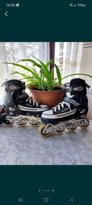 Гитара, гироскутер, ролики, скейт, ходунки