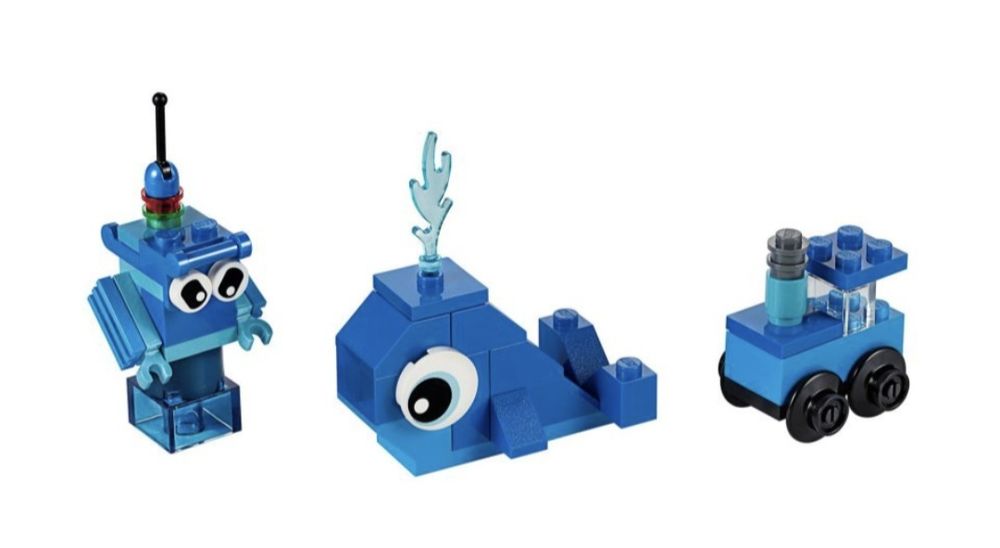 LEGO Classic Творчески сини тухлички 11006