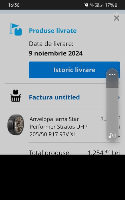 3 roți complete R17, jante aliaj + anvelope iarnă 205/50 R17 93V XL