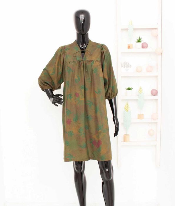 Zadig&Voltaire оригинална дамска рокля флорална 100% коприна S