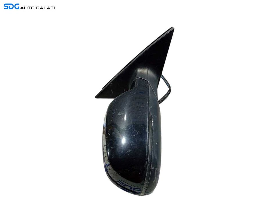 Oglinda Dreapta Electrica Rabatare Electrica Audi A4 B8 Berlina Sedan 2008 - 2012 Culoare Negru Cod 021053 [LR0893]