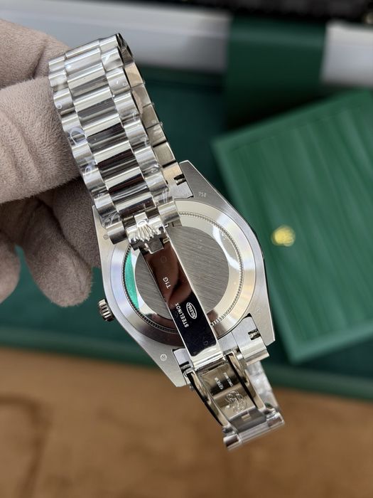 Rolex Day-Date 40 Platinum Roman Dial