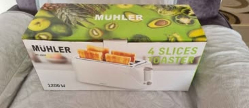 Тостер за 4 филийки Muhler