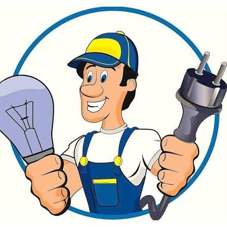 Электрик монтаж и столб