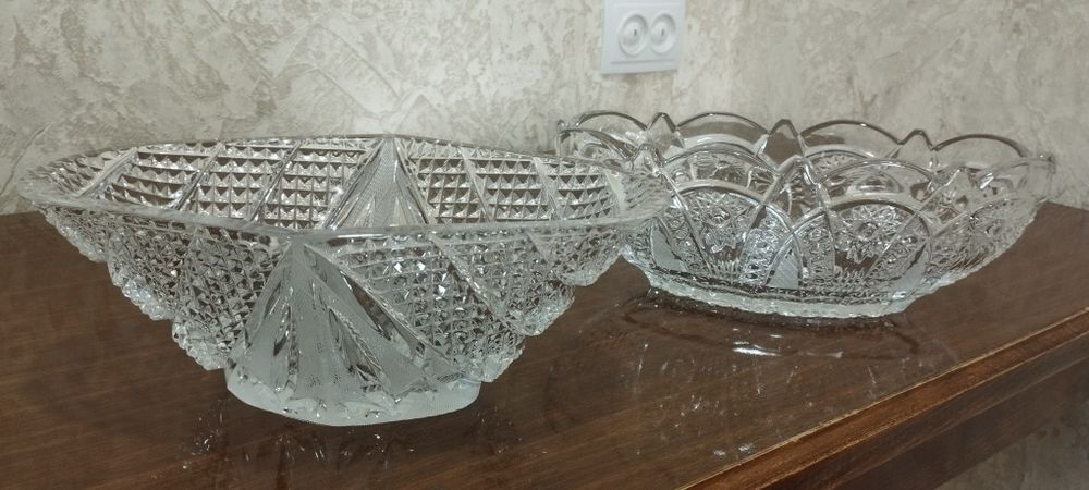 Продам хрустальную посуду "Ладья"