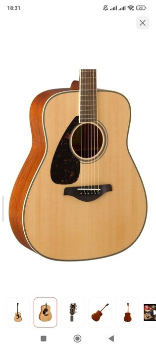 Гитара Yamaha FG 820 NT