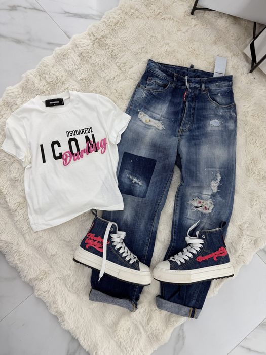 Лична колекция дрехи Dsquared2 Off-white Balenciaga