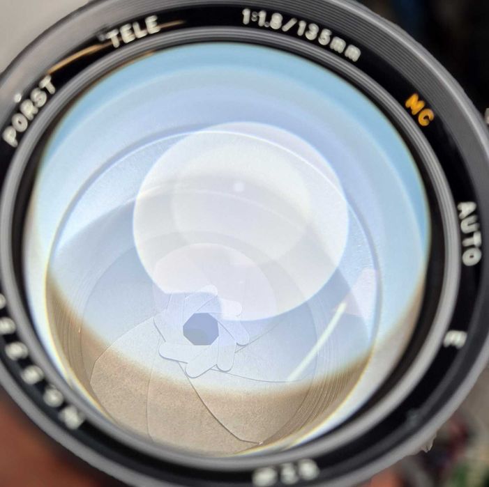 Porst 135mm f1.8 Tele Auto MC m42