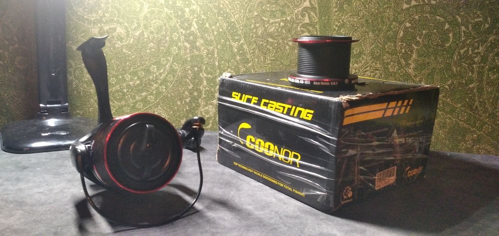 Продам рыболовную катушку coonor surfcasting yf 9000