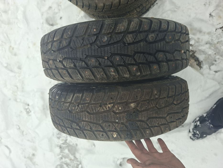 175/70/13 балон с дисками накаченний