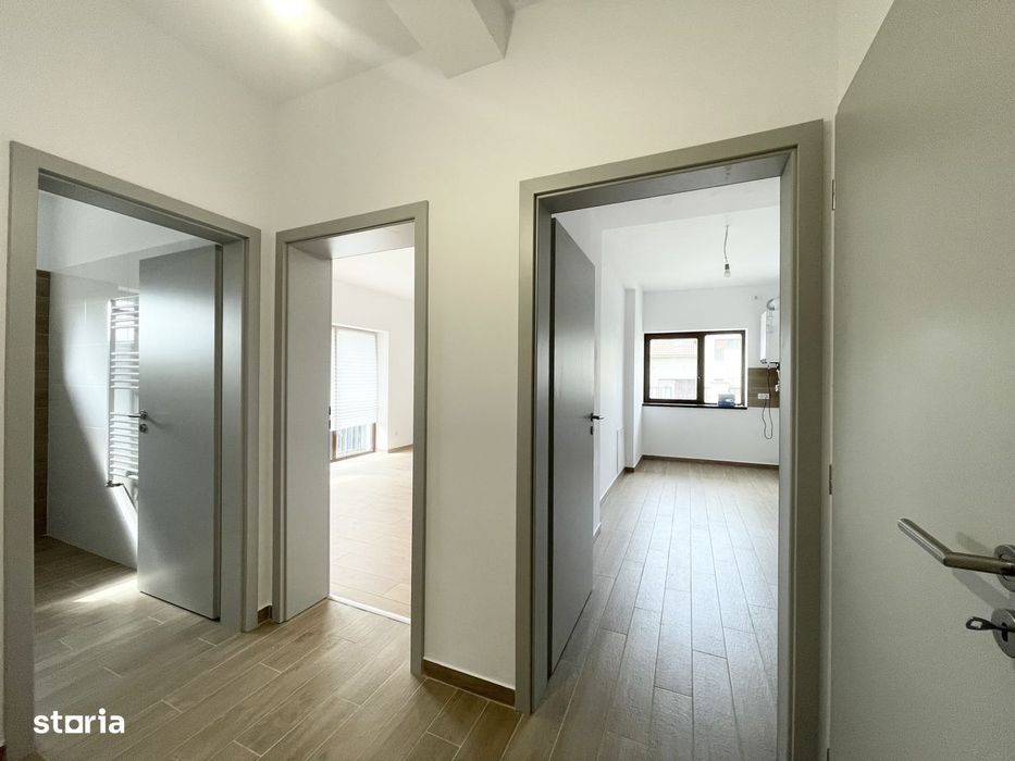 Apartament 39mp, curte 35mp, 2 locuri de parcare - Mosnita