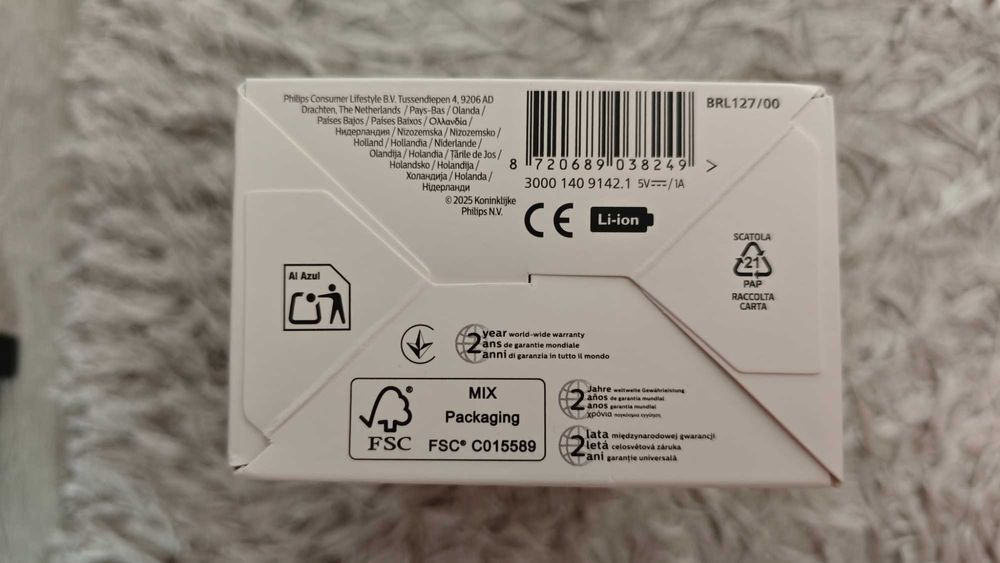 Aparat de bărbierit Lady Shaver Seria 6000, umed și uscat BRL127/00