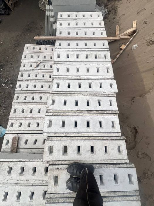 Лоток ва бордюр ва зонтик шлакаблок учун