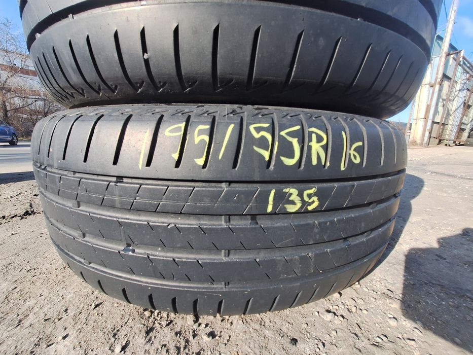 2 anvelope vara 195/55r16 Bridgestone 2024 Montaj Gratuit