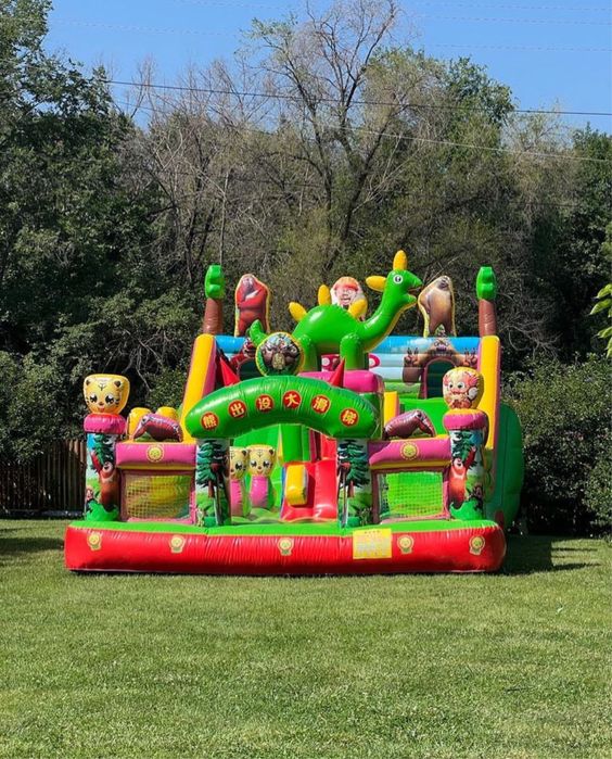 Аренда батутов  по размерам