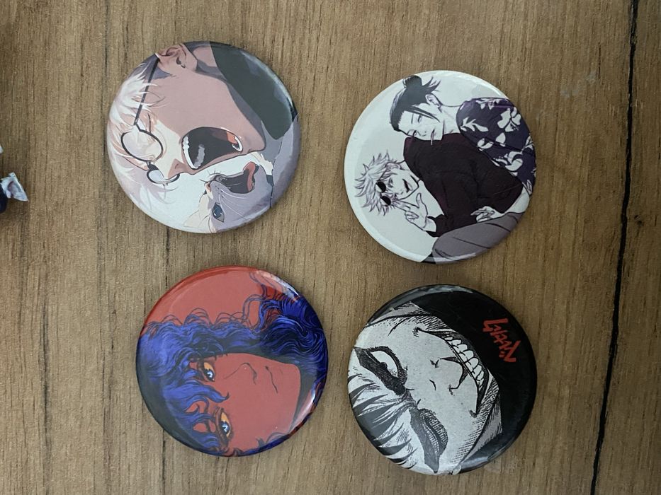 фигурки и значки. осд, аниме