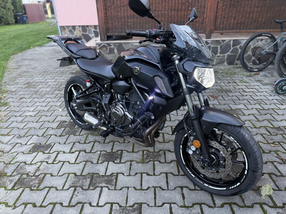 Yamaha Mt 07 2019 A2 în acte ( fac schimb , honda kawasaki,ktm ATV)