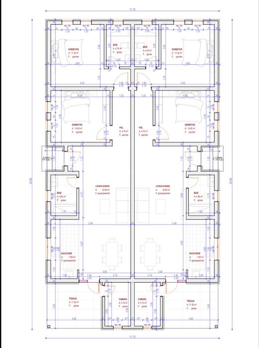 Duplex parter 3 camere  - proprietar