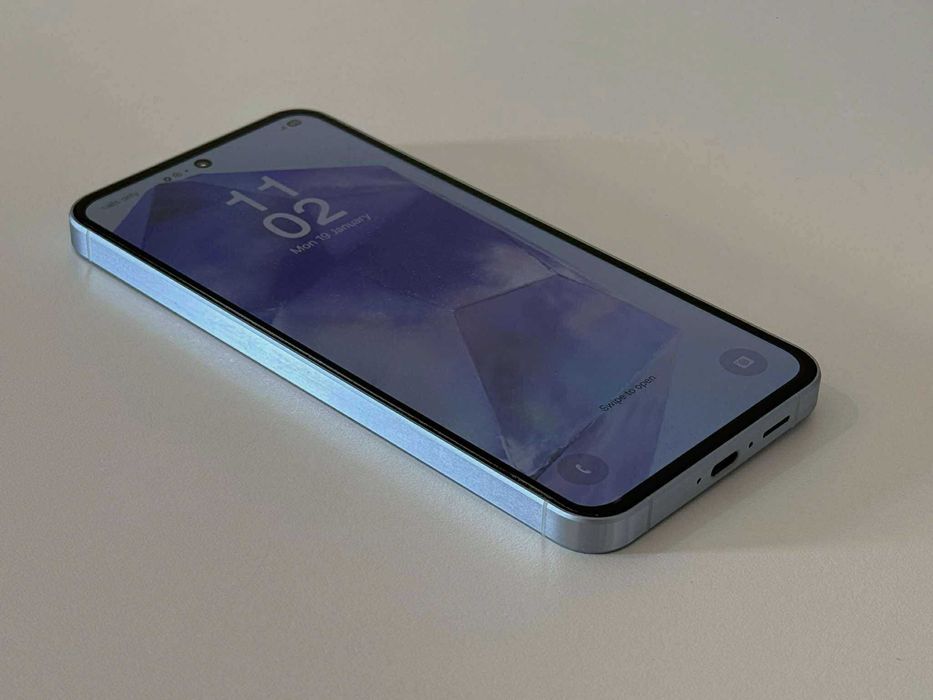 Бартер! Като НОВ! Samsung Galaxy A55 Iceblue (Син)