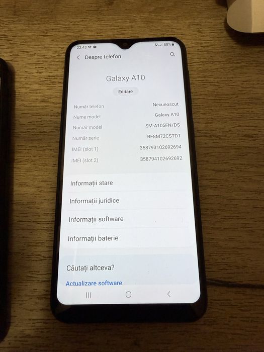 Samsung Galaxy A10, Dual Sim, 32GB, 4G, Blue