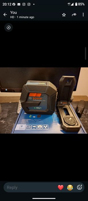Vând nivela laser Bosch GLL 2-15