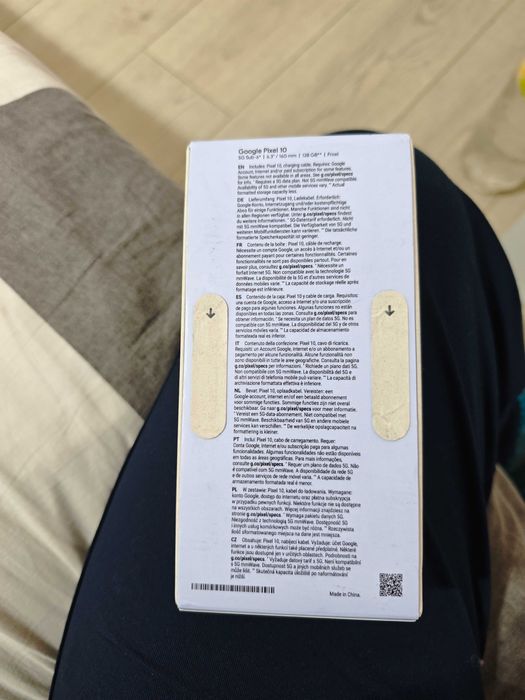 Google Pixel 10 5G 128GB 12GB RAM Dual frost неразопакован