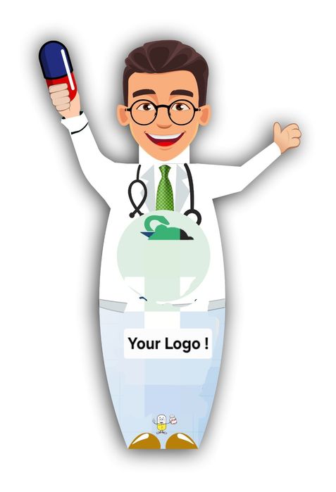 Надуваем , махащ човек реклама