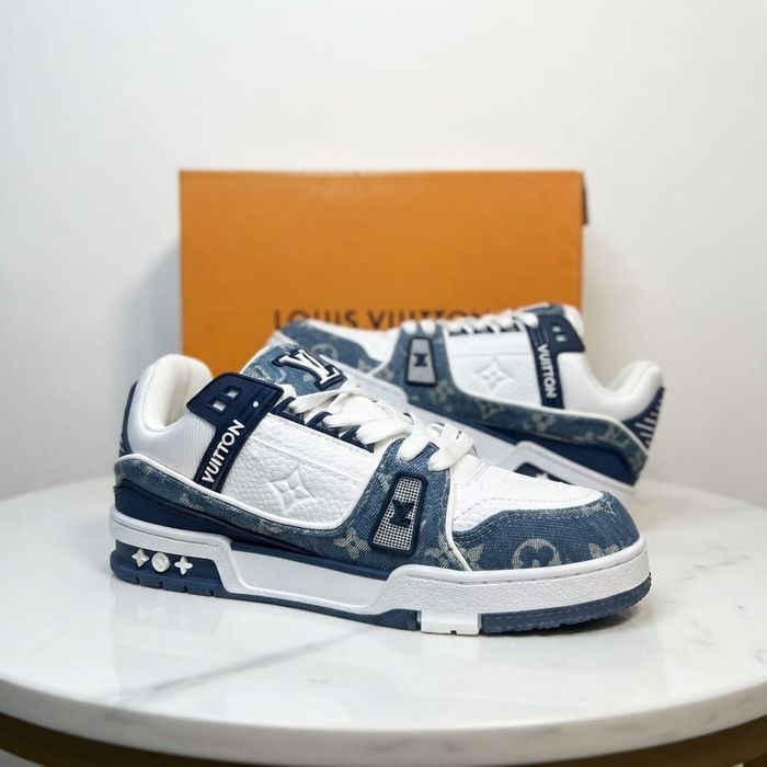 Adidasi LV Trainer Jeans - Adidasi Full Box Premium