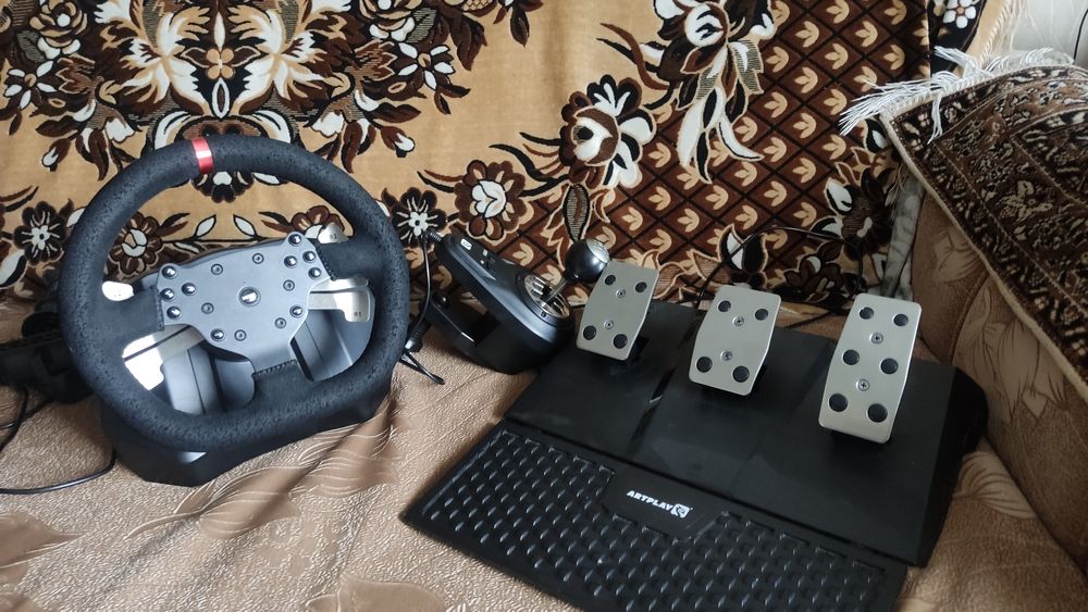 Игровой руль artplays v-1200