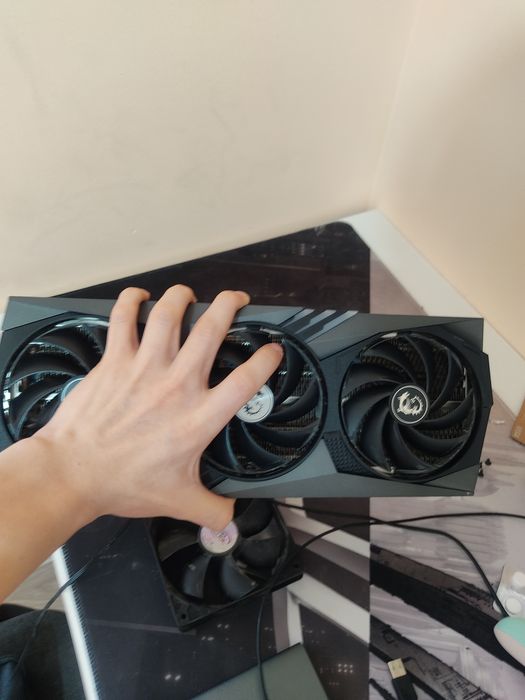 Видеокарта RTX4060ti РТХ 4060ти MSI TRIO