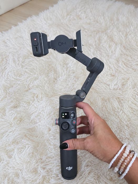 Stabilizator imagine DJI Osmo Mobile 8, Bluetooth, 3 axe