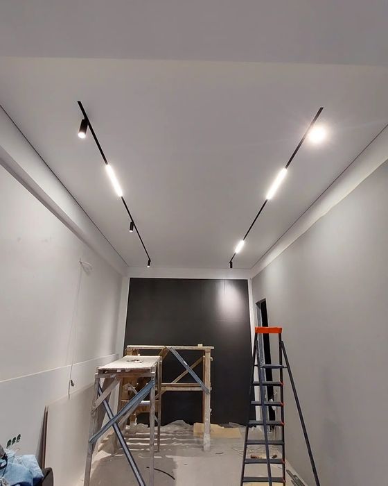 Натяжные потолки.