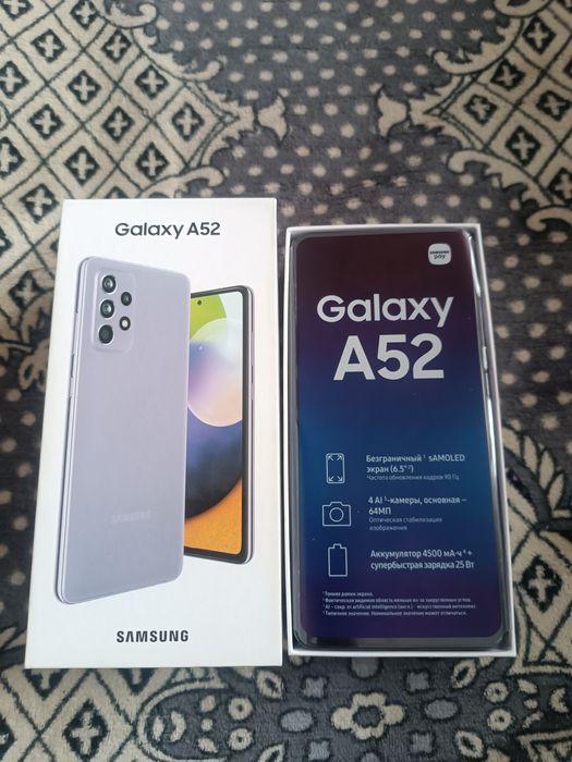 Самсунг А52 холати идеал 128гб
