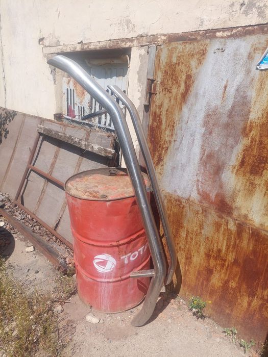 Защита бампера Прадо 150