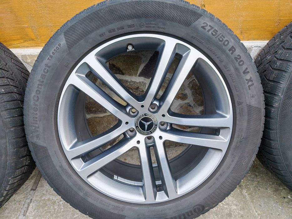 Jante Mercedes GLE r20 cu cauciucuri de iarna