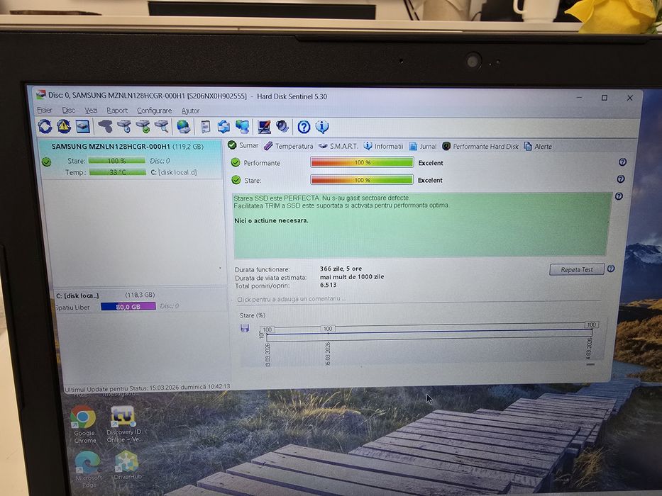 Laptop Lenovo V510 i5 generația 7 / SSD / Windows 11
