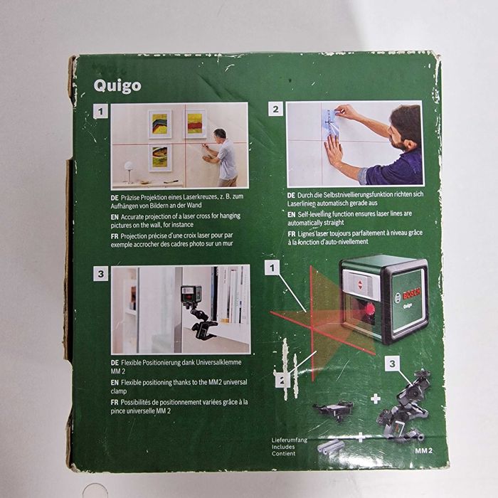 Bosch Quigo Green-Nivela cu laser